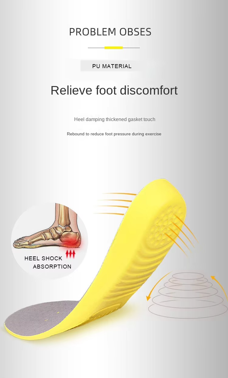 Most comfortable shoe inserts with heel cup - PU stabilization for overpronators